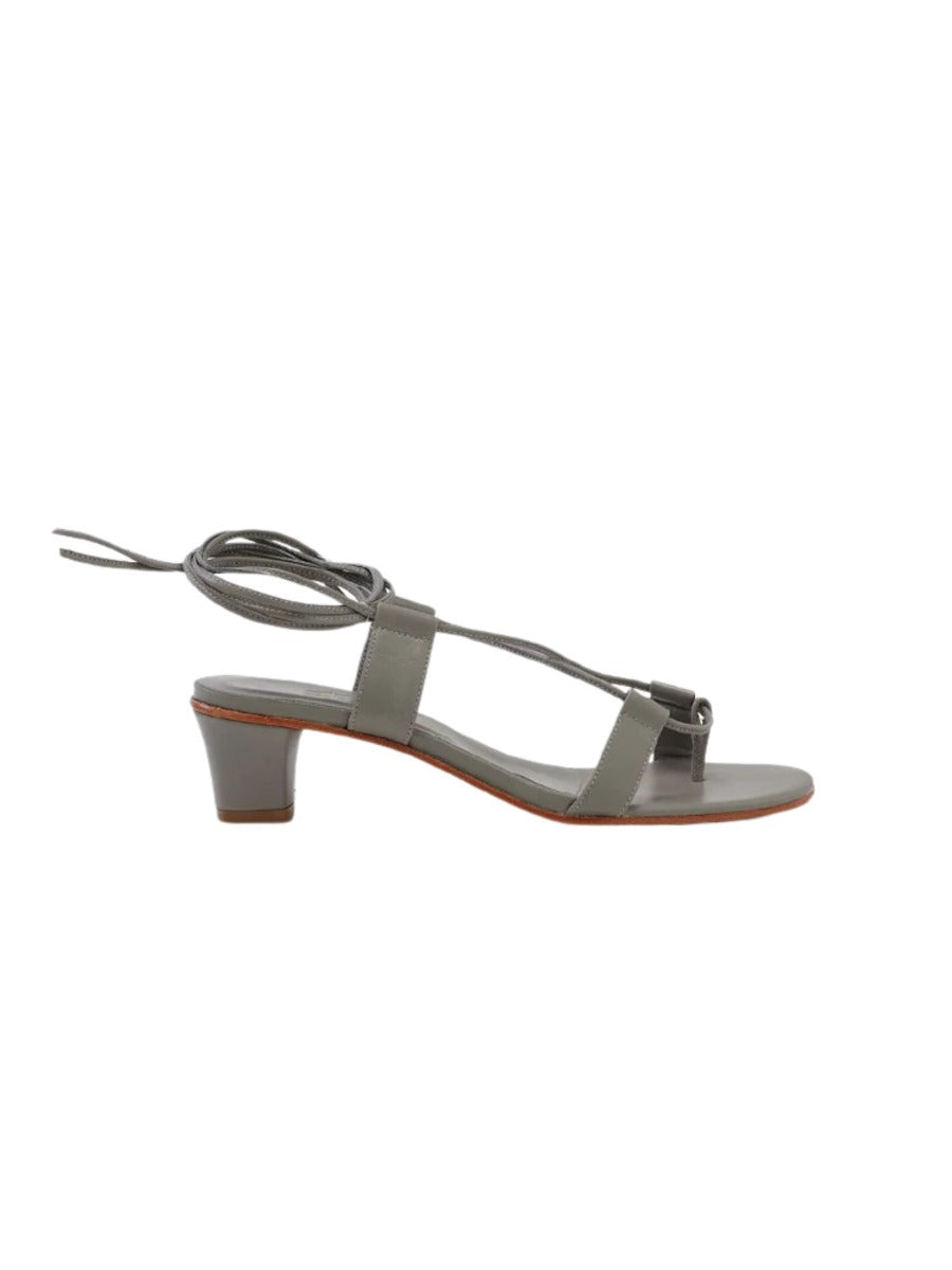 Pavone Heeled Sandal - Grey