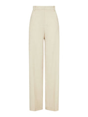 Tailored Wool Trousers Fog