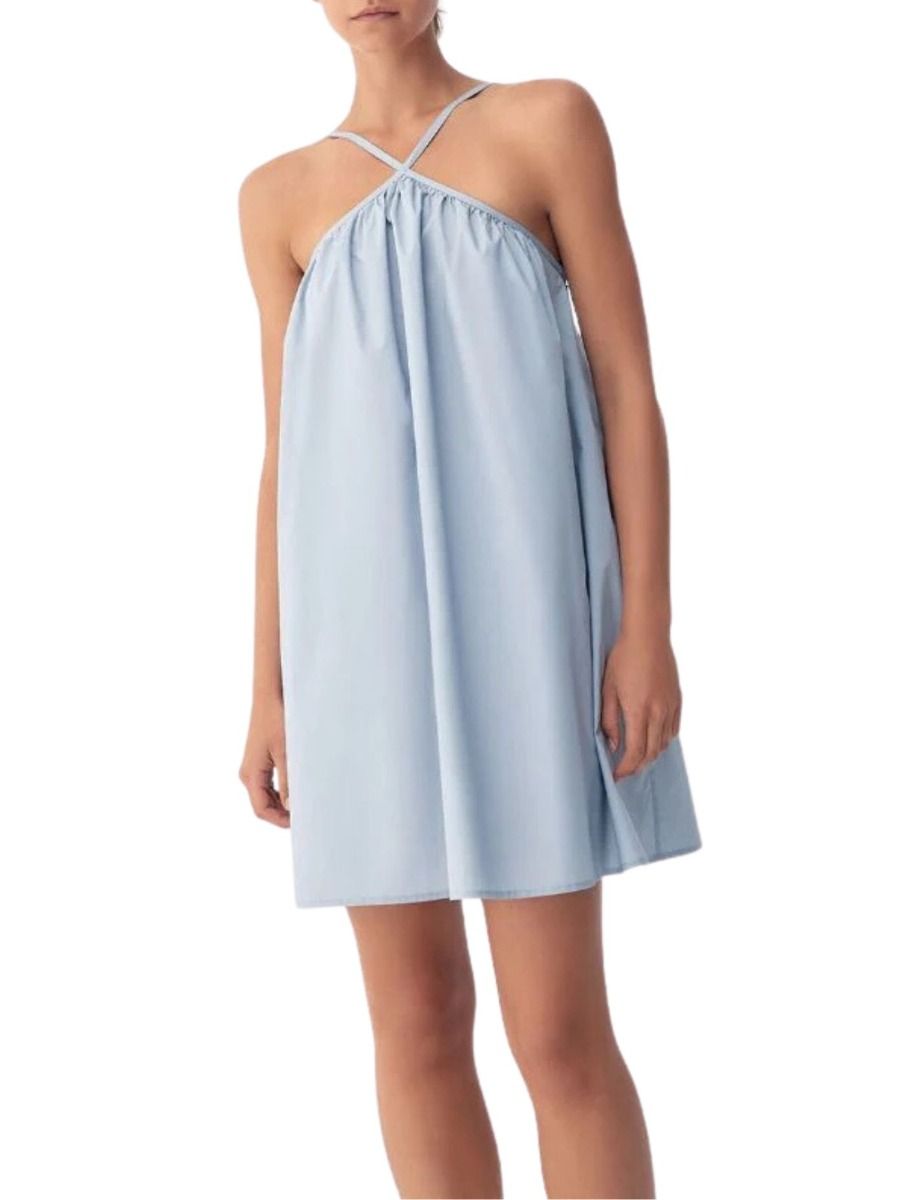 Zeppelin Dress Grey Blue