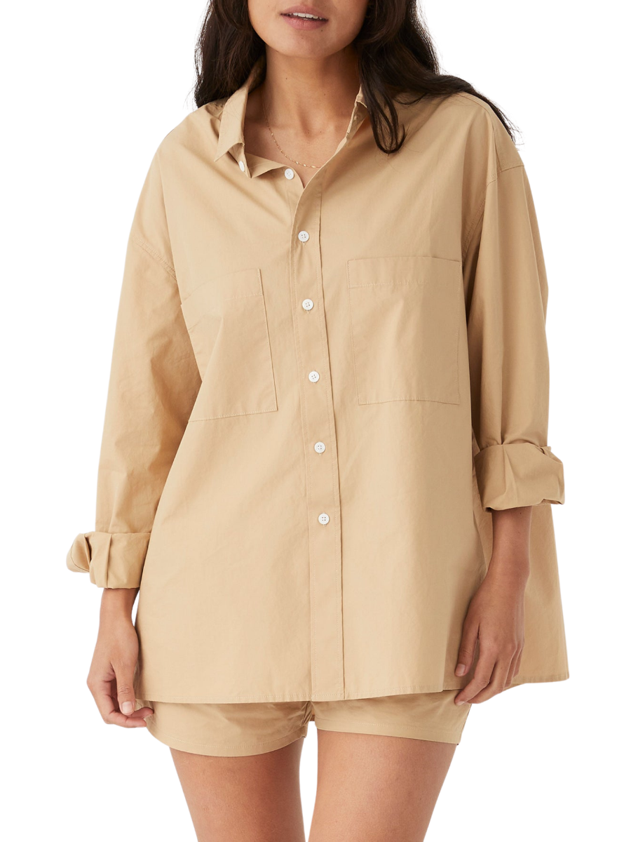 Dylan Long Sleeve Shirt - Honey