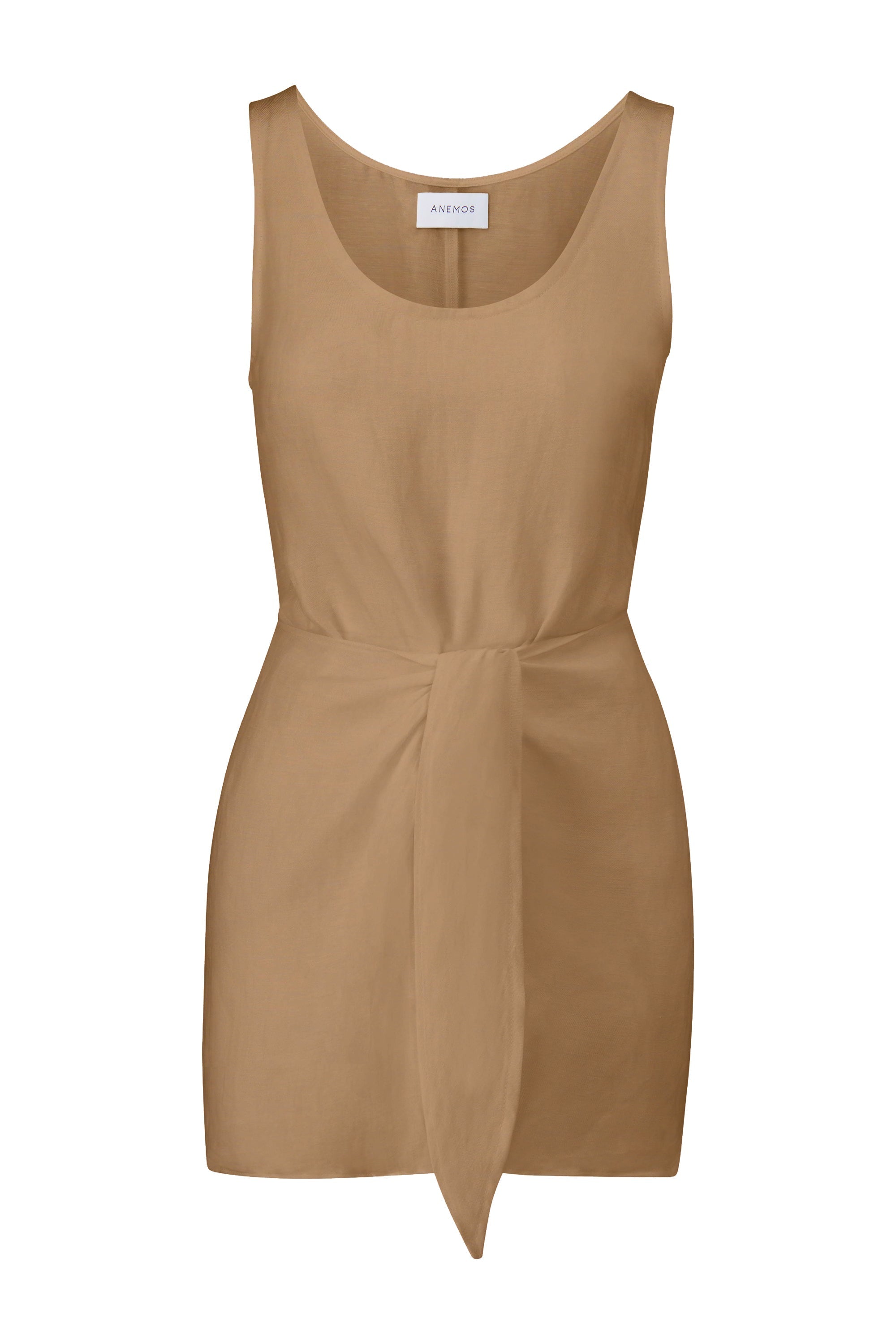 D.K. Mini Dress in Linen Cupro