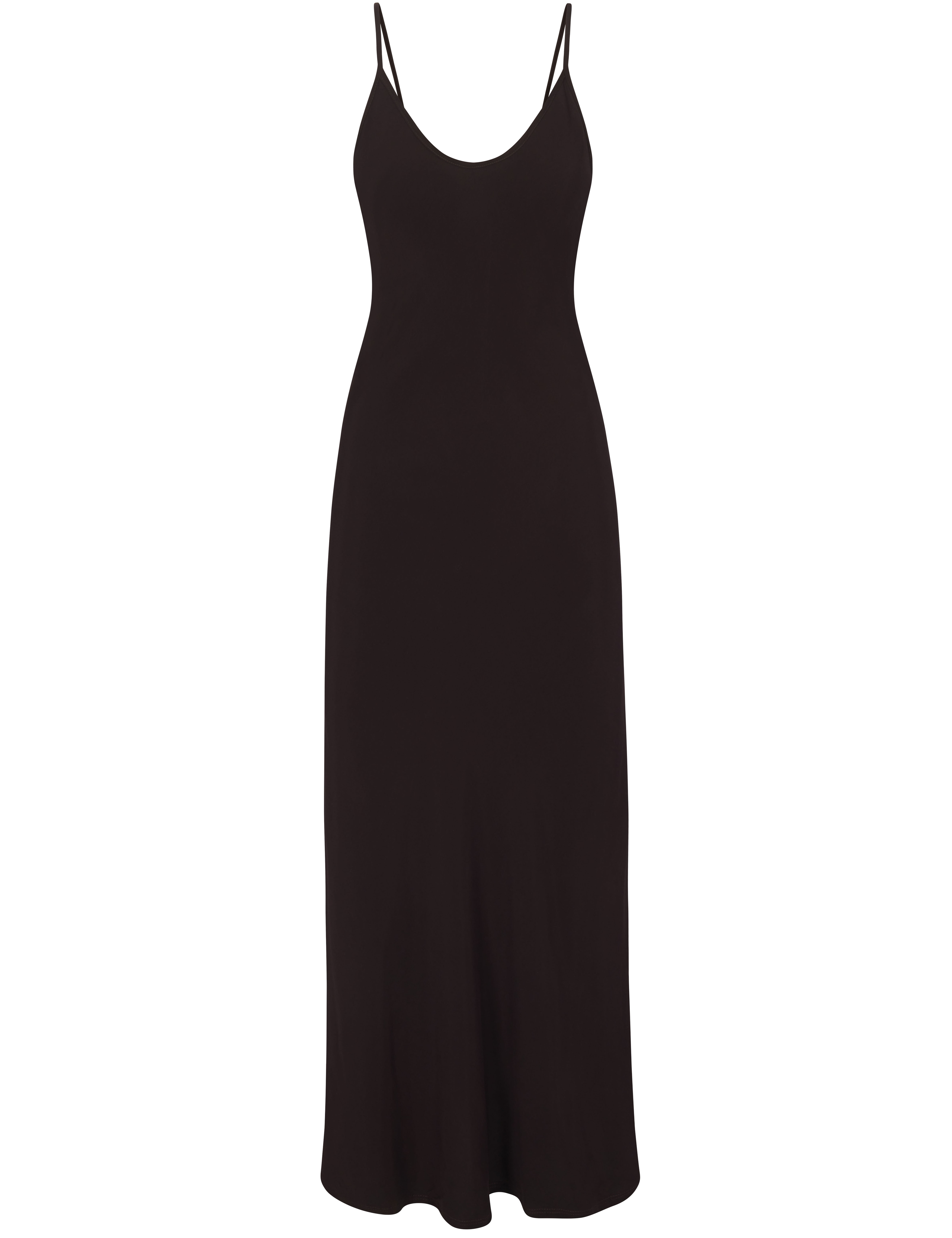 Harlow Bias Cut Slip Dress in Stretch Cupro