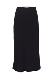 Rey Bias-Cut Skirt in Stretch Cupro