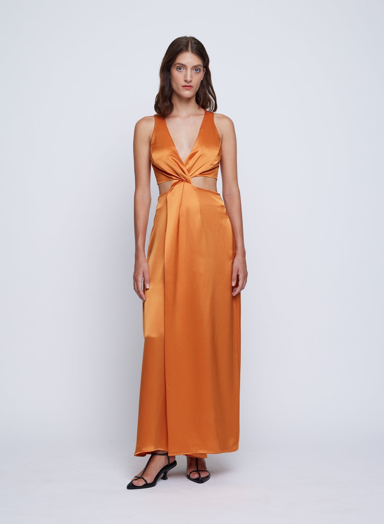 NEDA DRESS - KUMQUAT