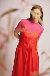 Adeus Dress Red