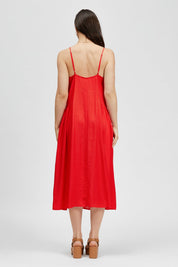 Adeus Dress Red