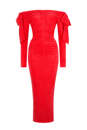 Aliah Dress Red