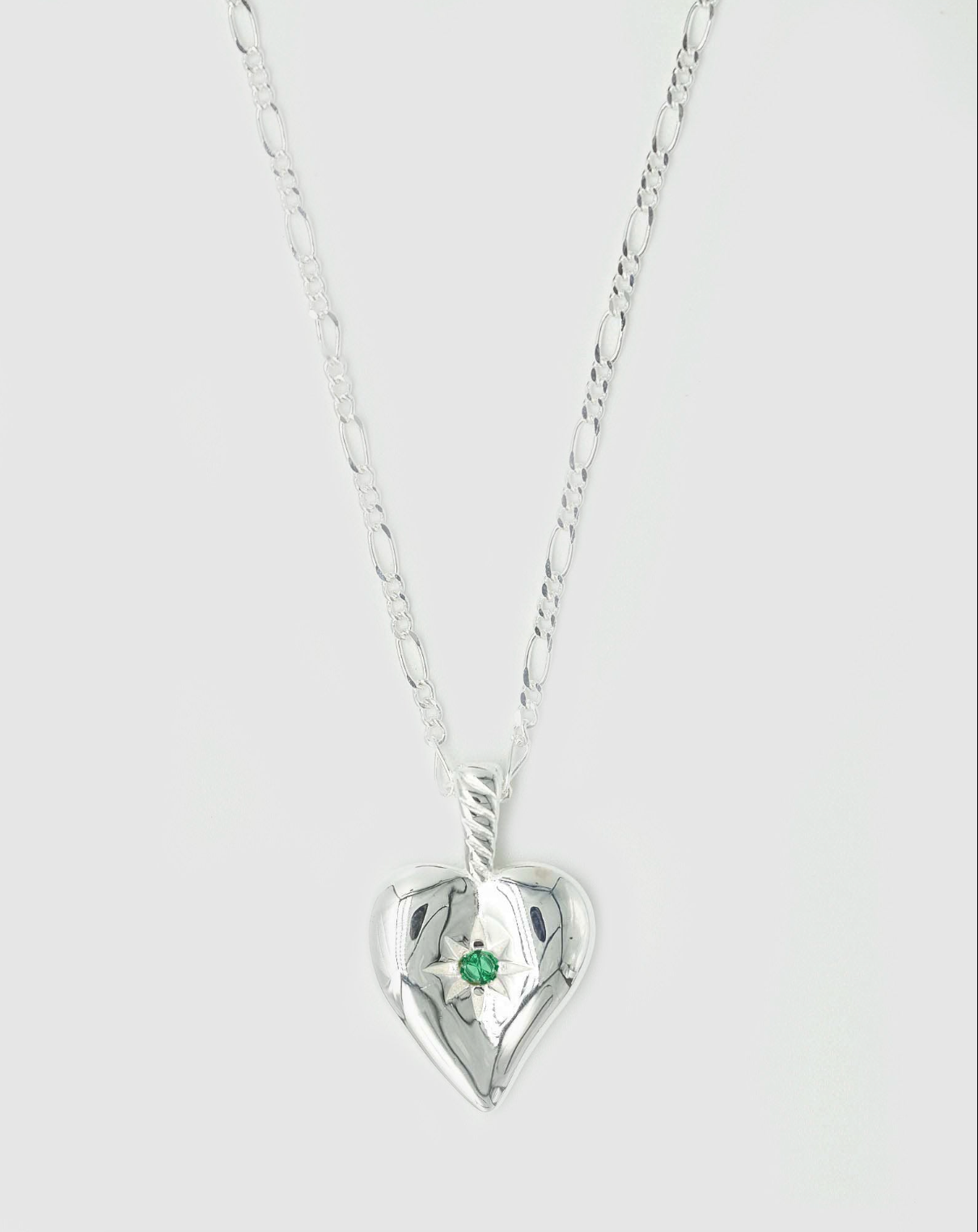 Amore Pendant green/silver