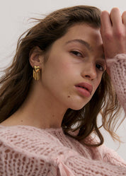 Fringed Heart Earring (7701017428049)