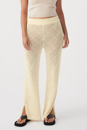 Ezra Organic Cotton Pant - Butter