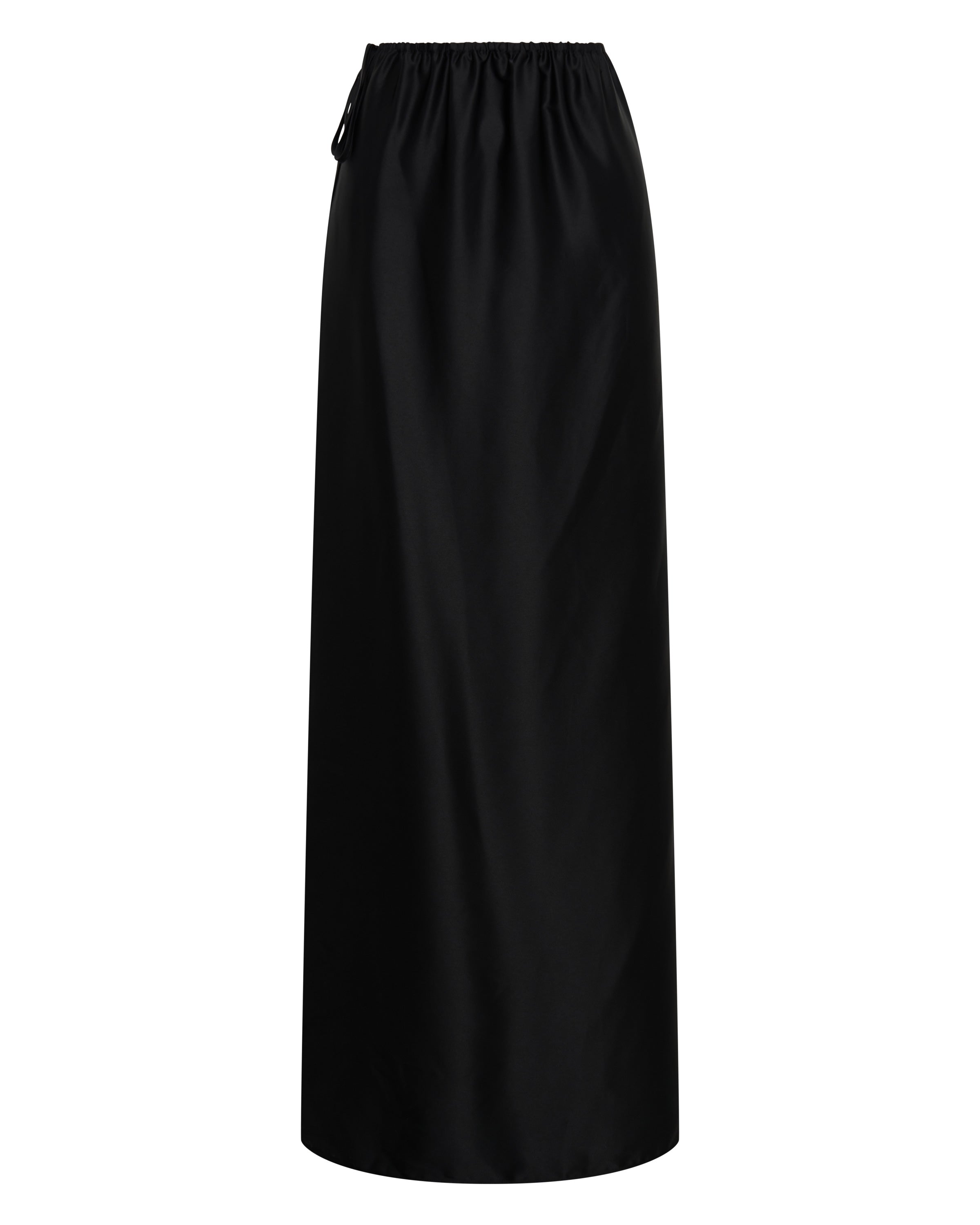 The Lucia Tie Up Skirt | Noir