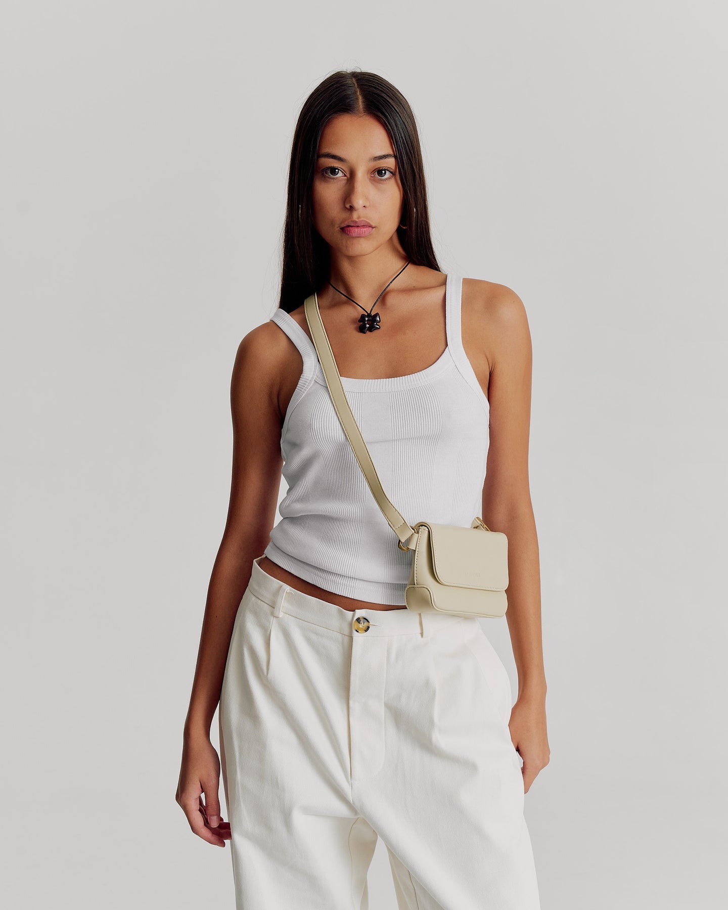 Mini Camille Crossbody Cashew