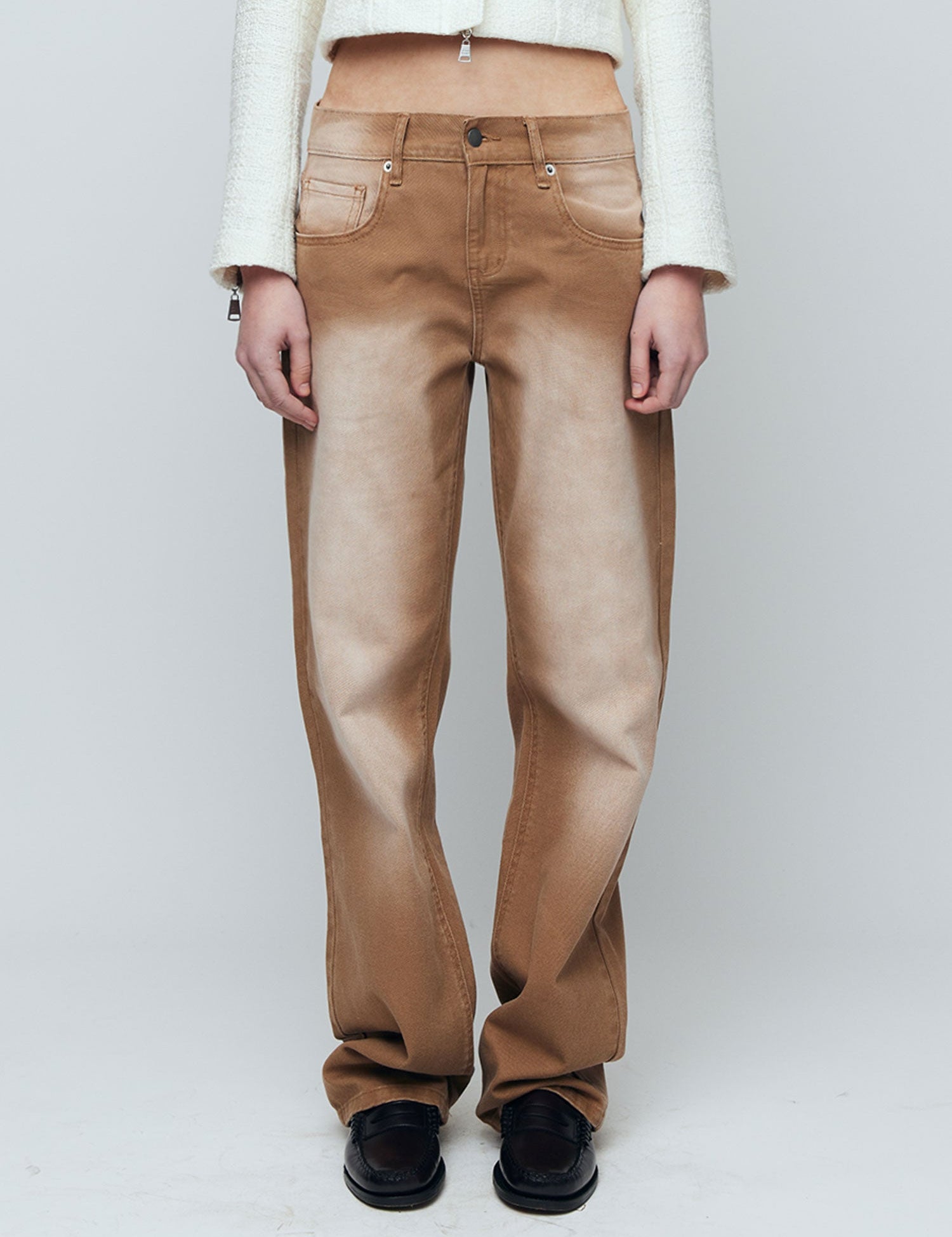 CROP-wynn-hamlyn-SS24-Straight-Denim-Jeans-Washed-Brown-01.jpg