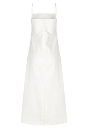 Cotton Canvas Slip Dress Natural