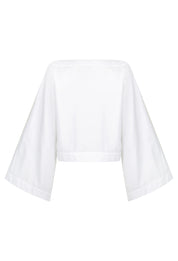 Cotton Cape Top White