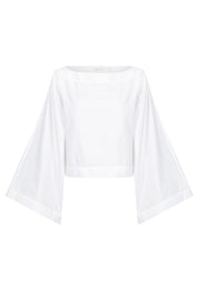 Cotton Cape Top White