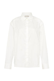 Detachable Sleeve Shirt - White