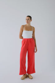 Capri Pant - Rosso