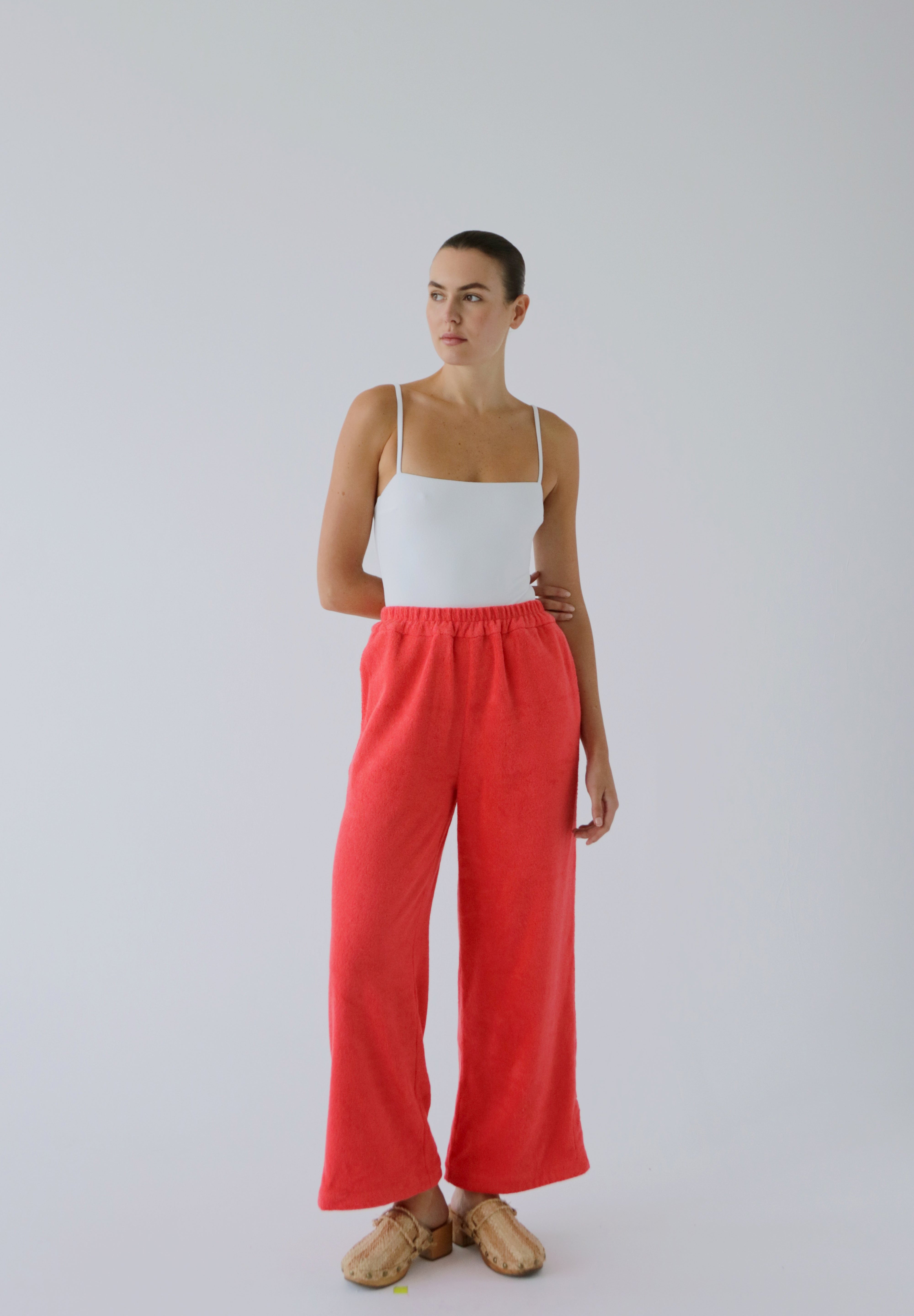 Capri Pant - Rosso