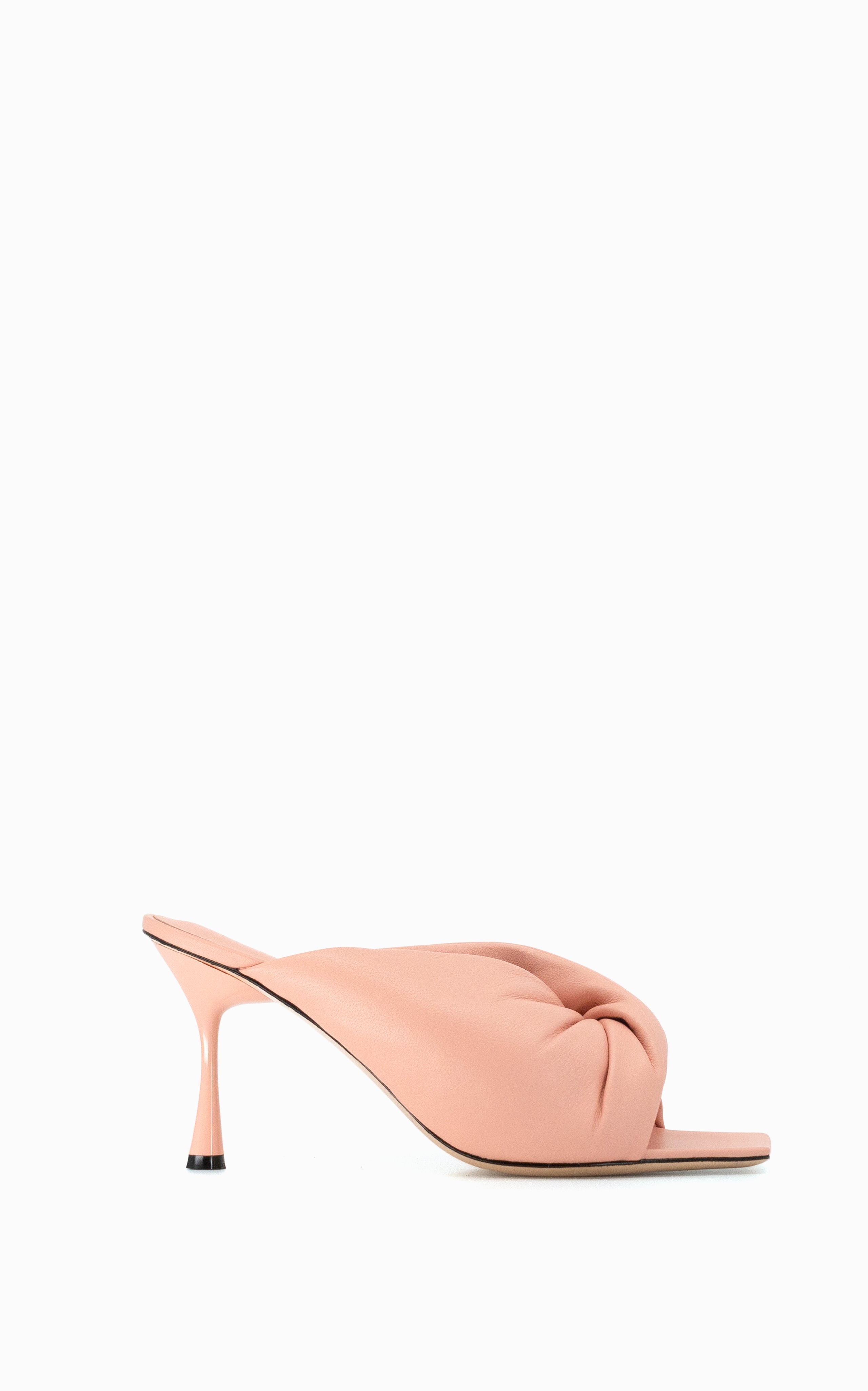 Croissant 90 Heel | Salmon