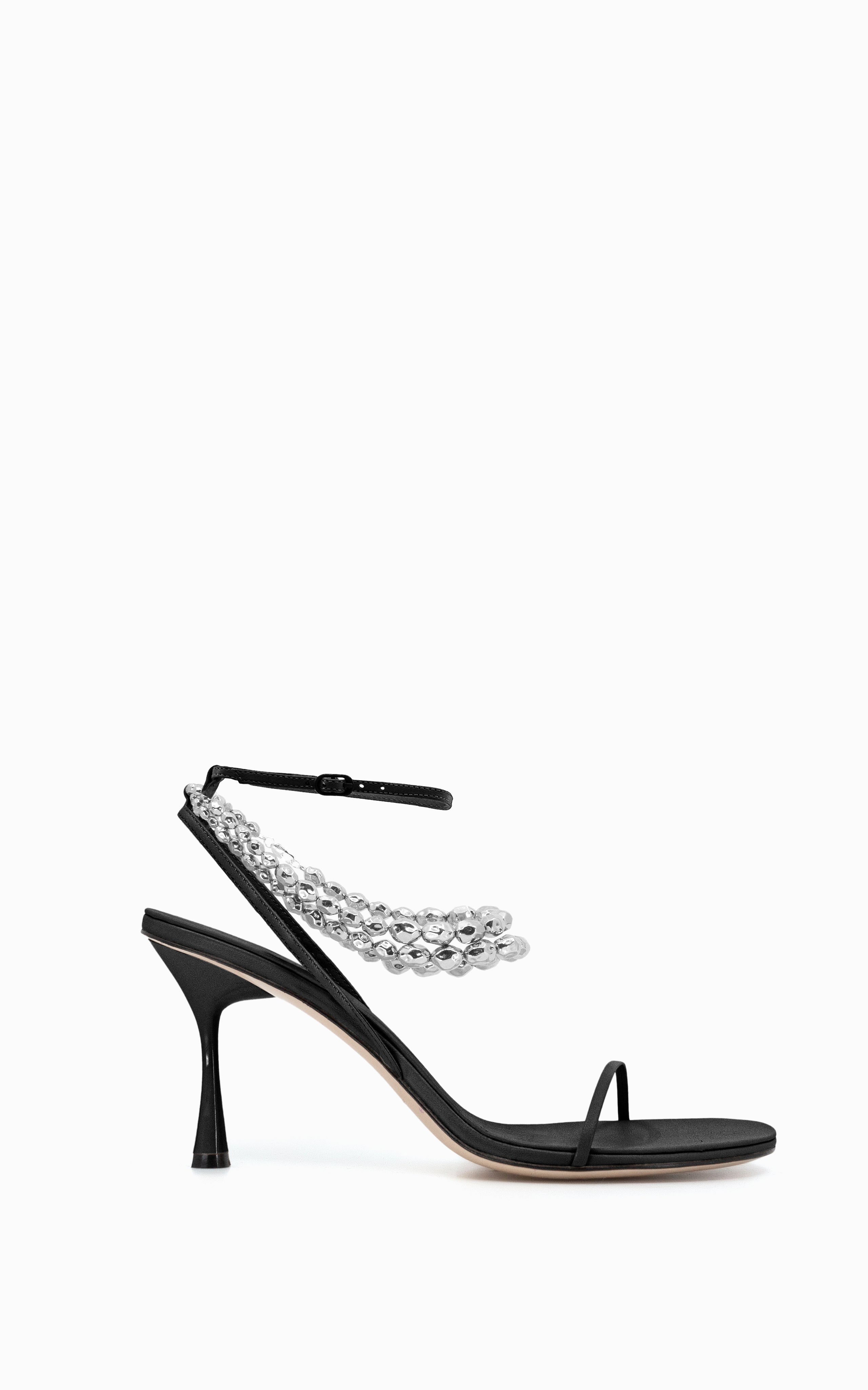 Trinket 90 Heel | Black