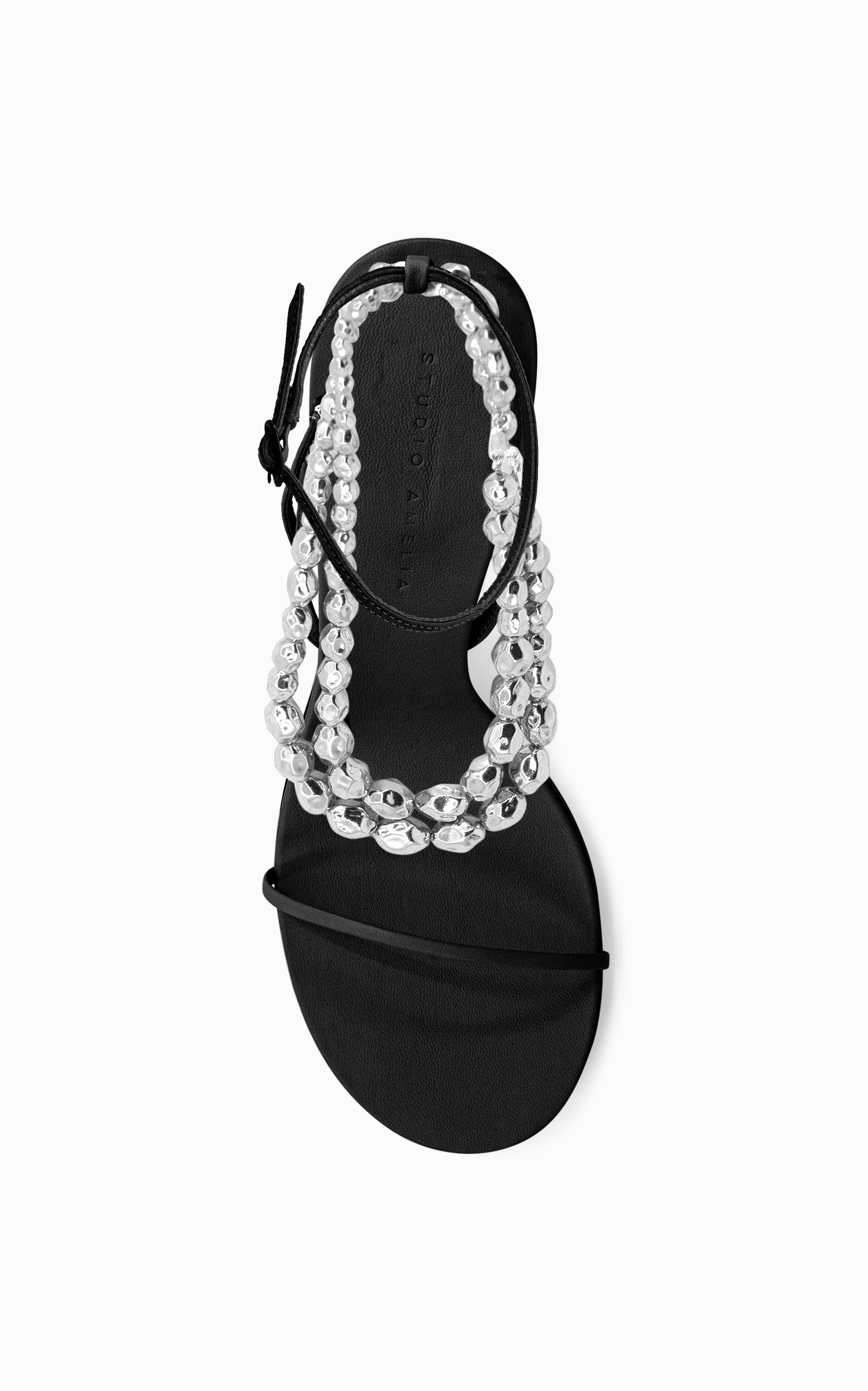 Trinket 90 Heel | Black