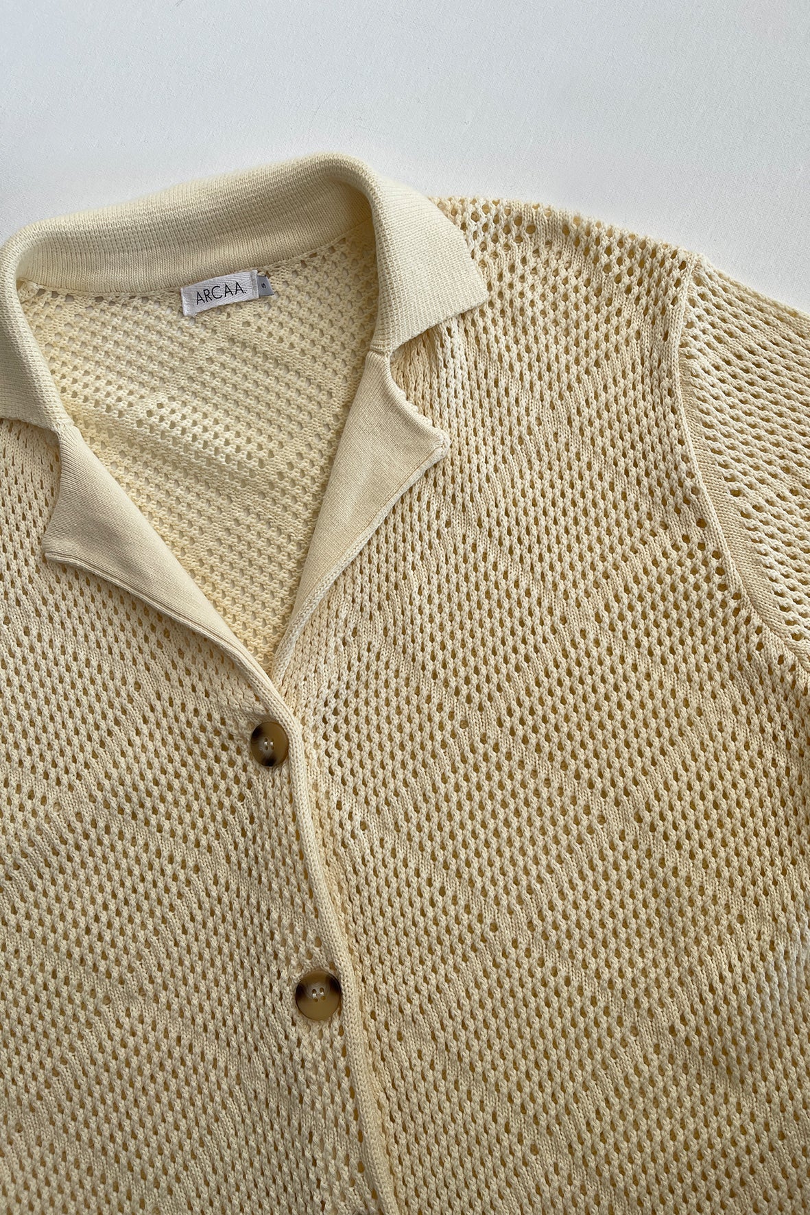 Ezra Organic Cotton Shirt - Butter