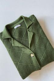 Ezra Organic Cotton Shirt - Caper