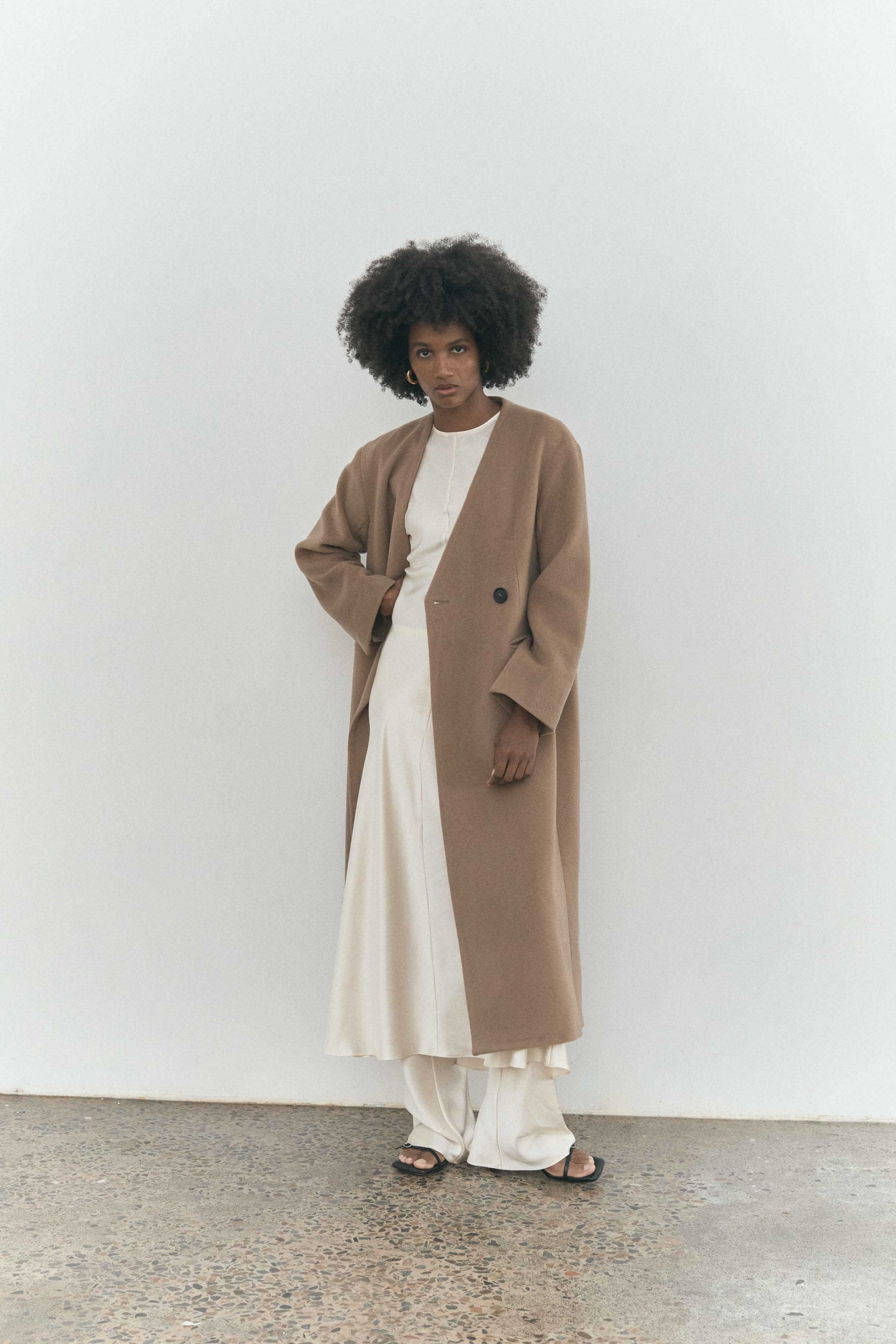 The Anastasia Coat Fawn