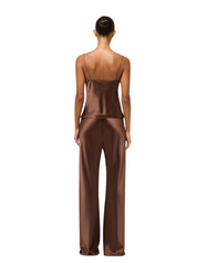 Relaxed Lounge Pant - Brown