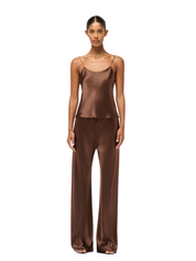 Bias Camisole - Brown