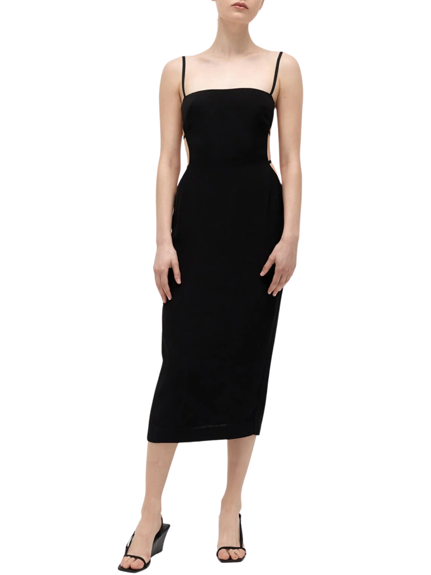 Urbain Midi Dress - Black