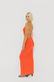 Tanaya Dress Orange