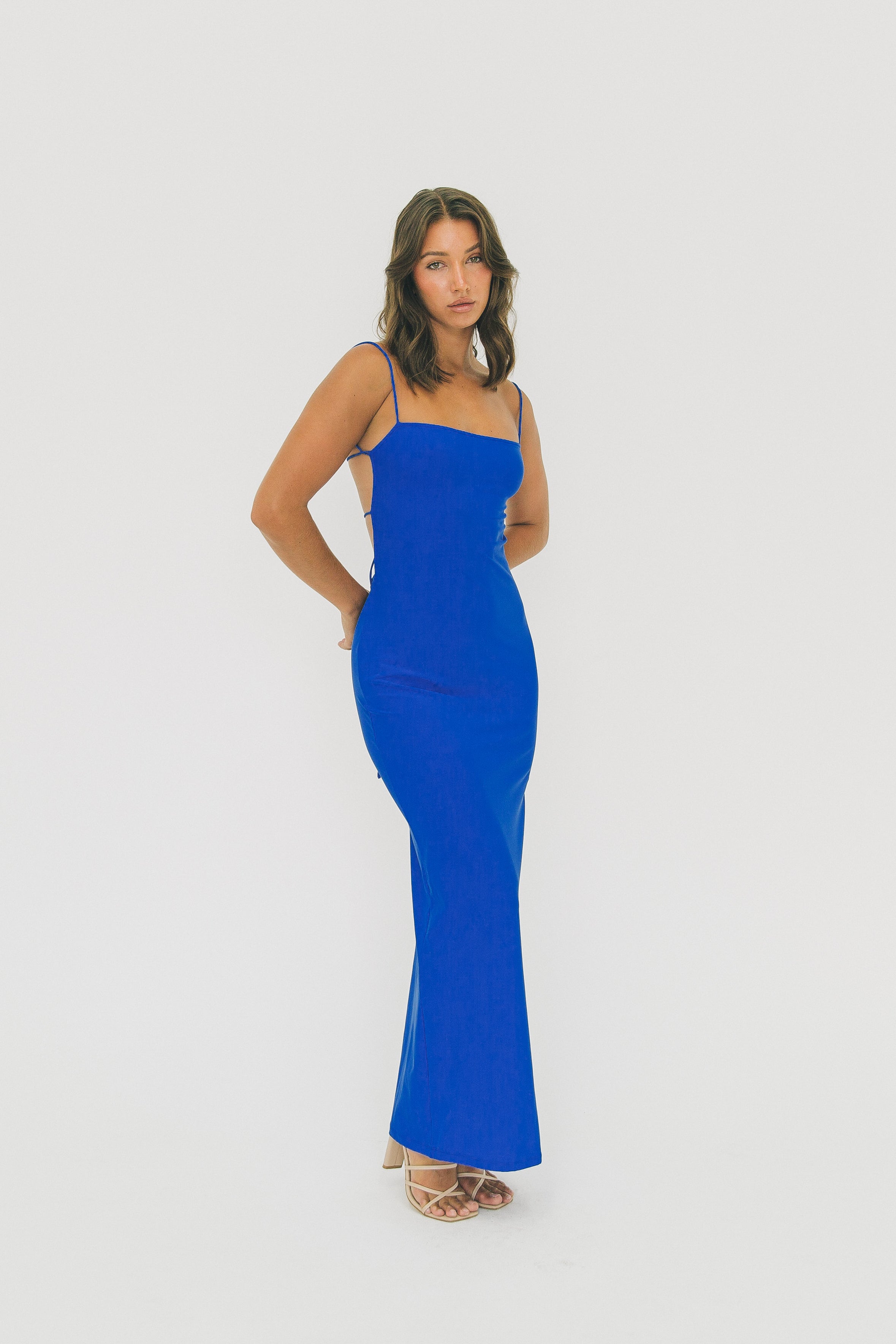 Tanaya Dress Blue