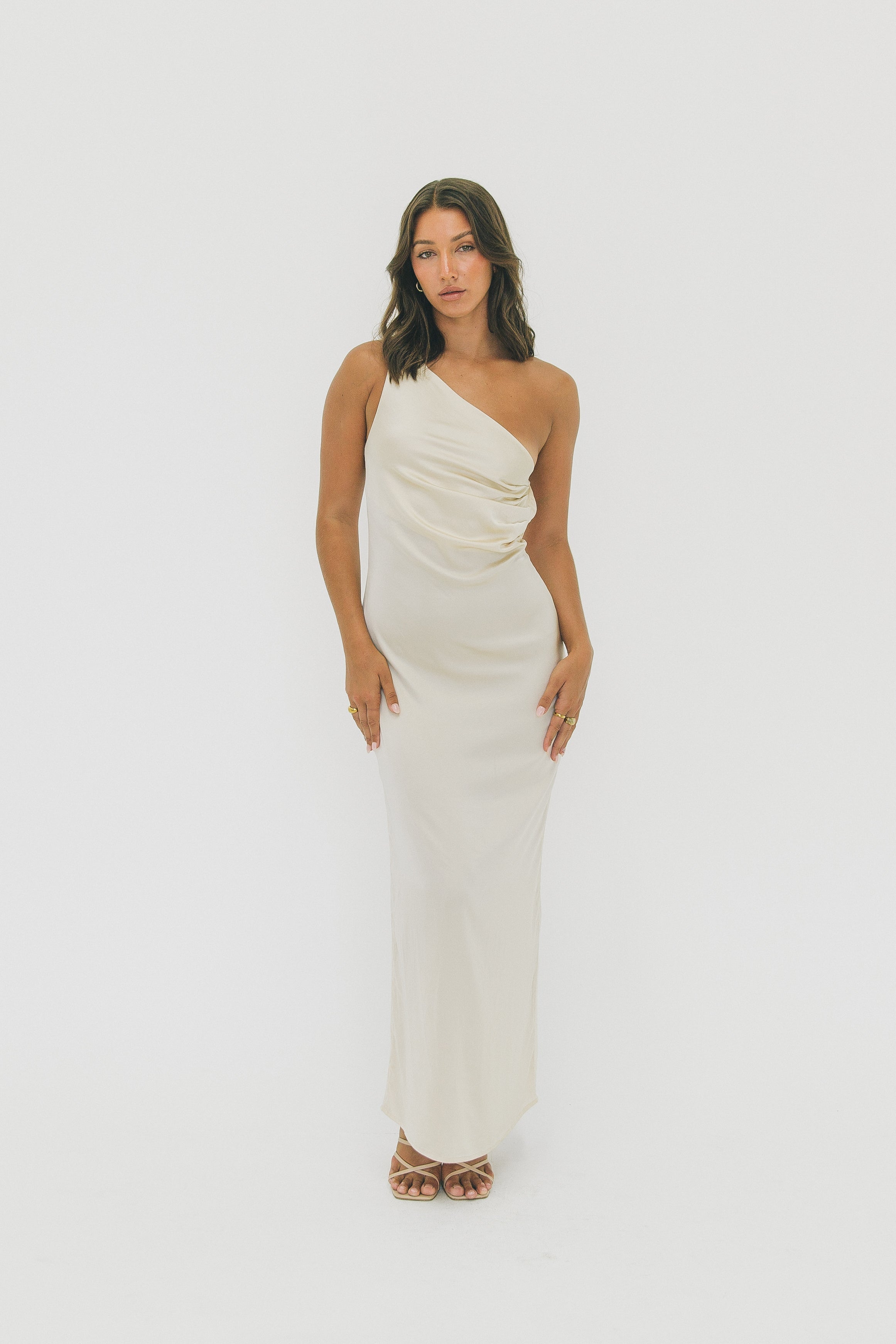 Imani Dress Champagne