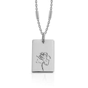 June (Rose) Birth Flower Necklace