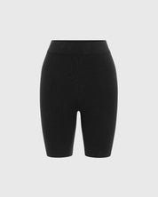 Knit Bike Short Black