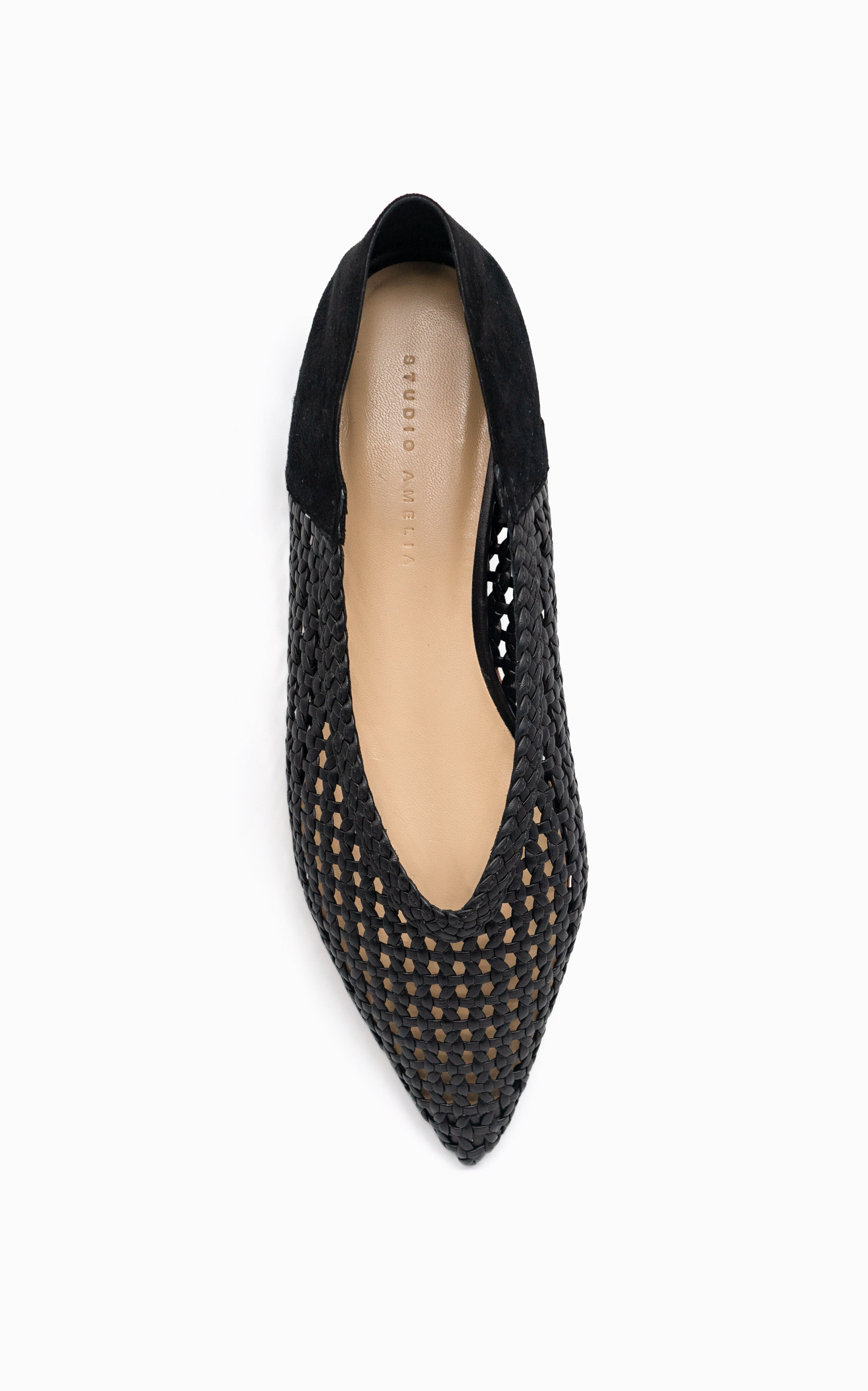 Lattice Babouche Slipper | Black