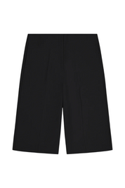 Long Tailored Shorts Black