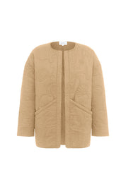 Lorenzo Quilted Jacket Sand