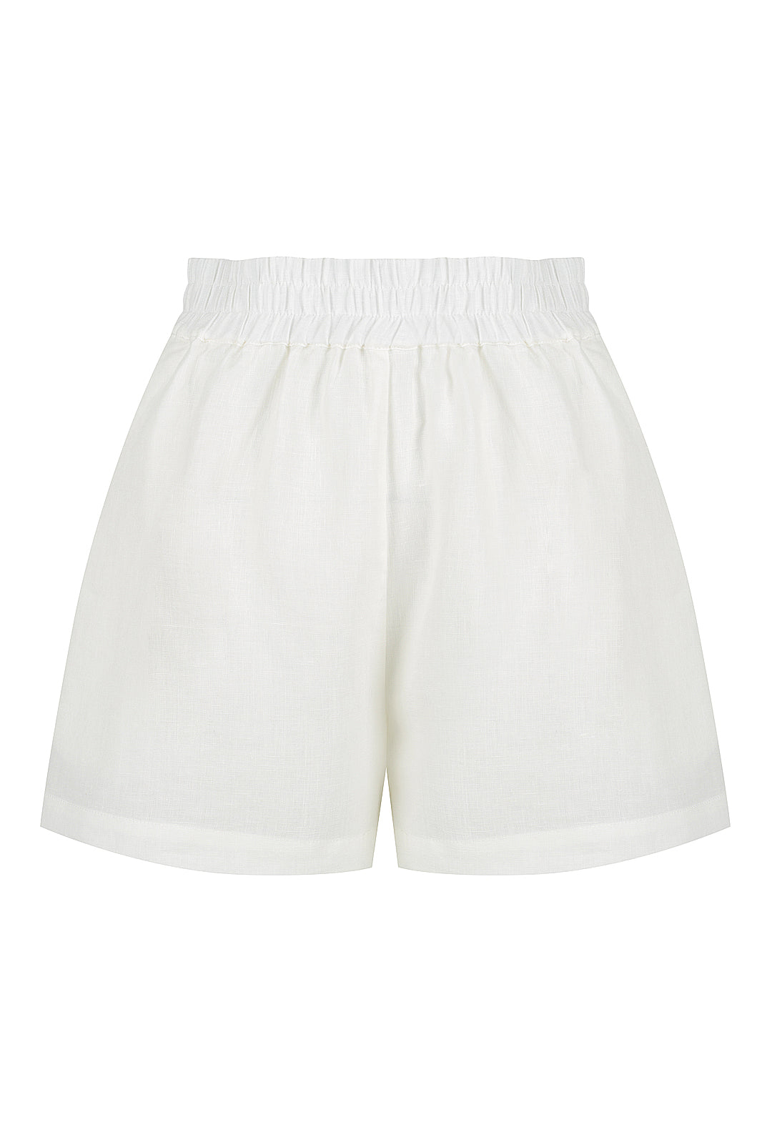 Linen Pull On Short Natural