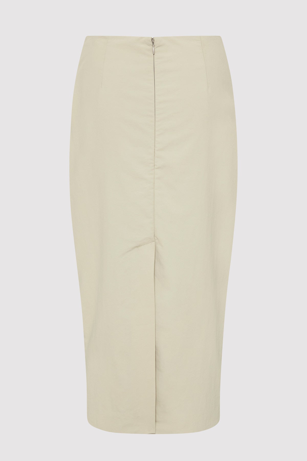 Low Waist Pencil Skirt - Birch