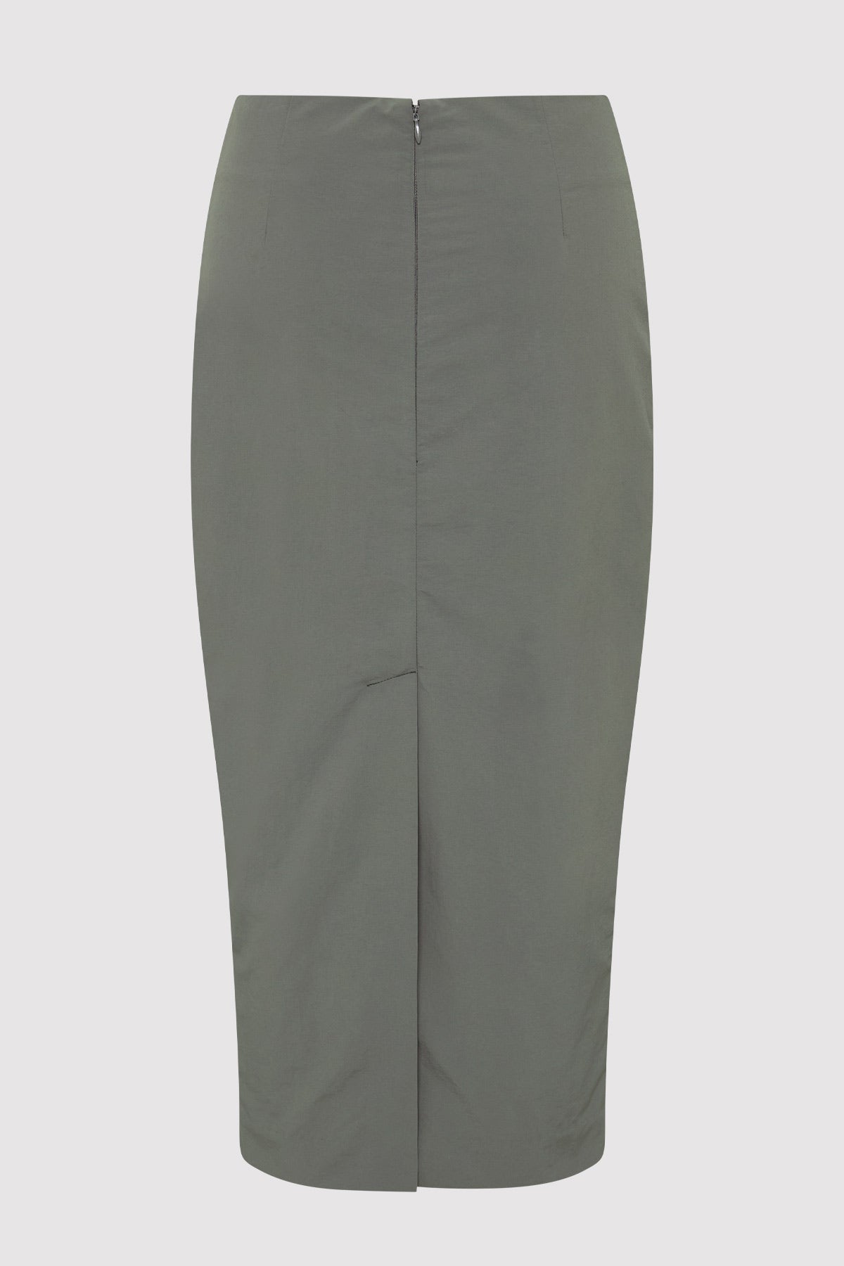 Low Waist Pencil Skirt - Thyme