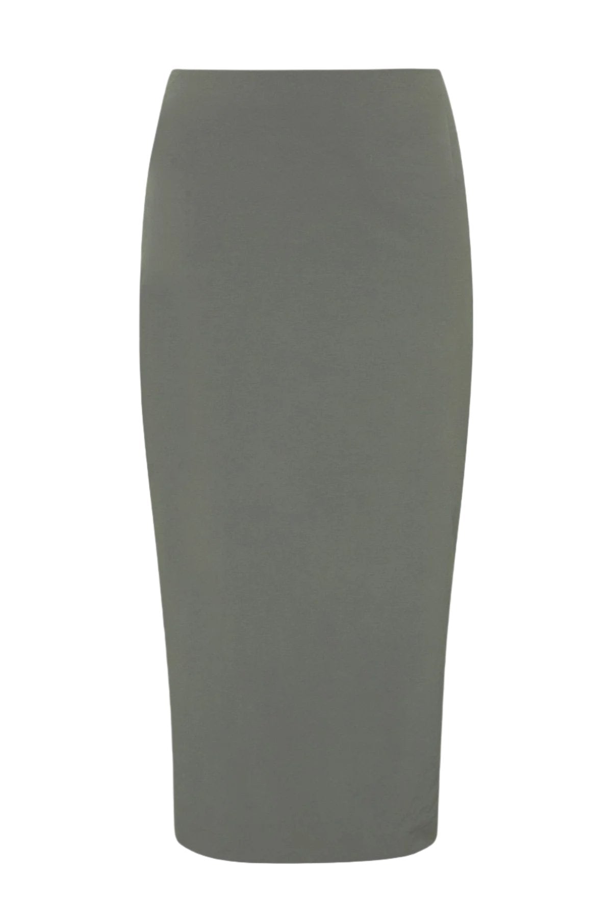 Low Waist Pencil Skirt - Thyme