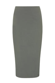 Low Waist Pencil Skirt - Thyme