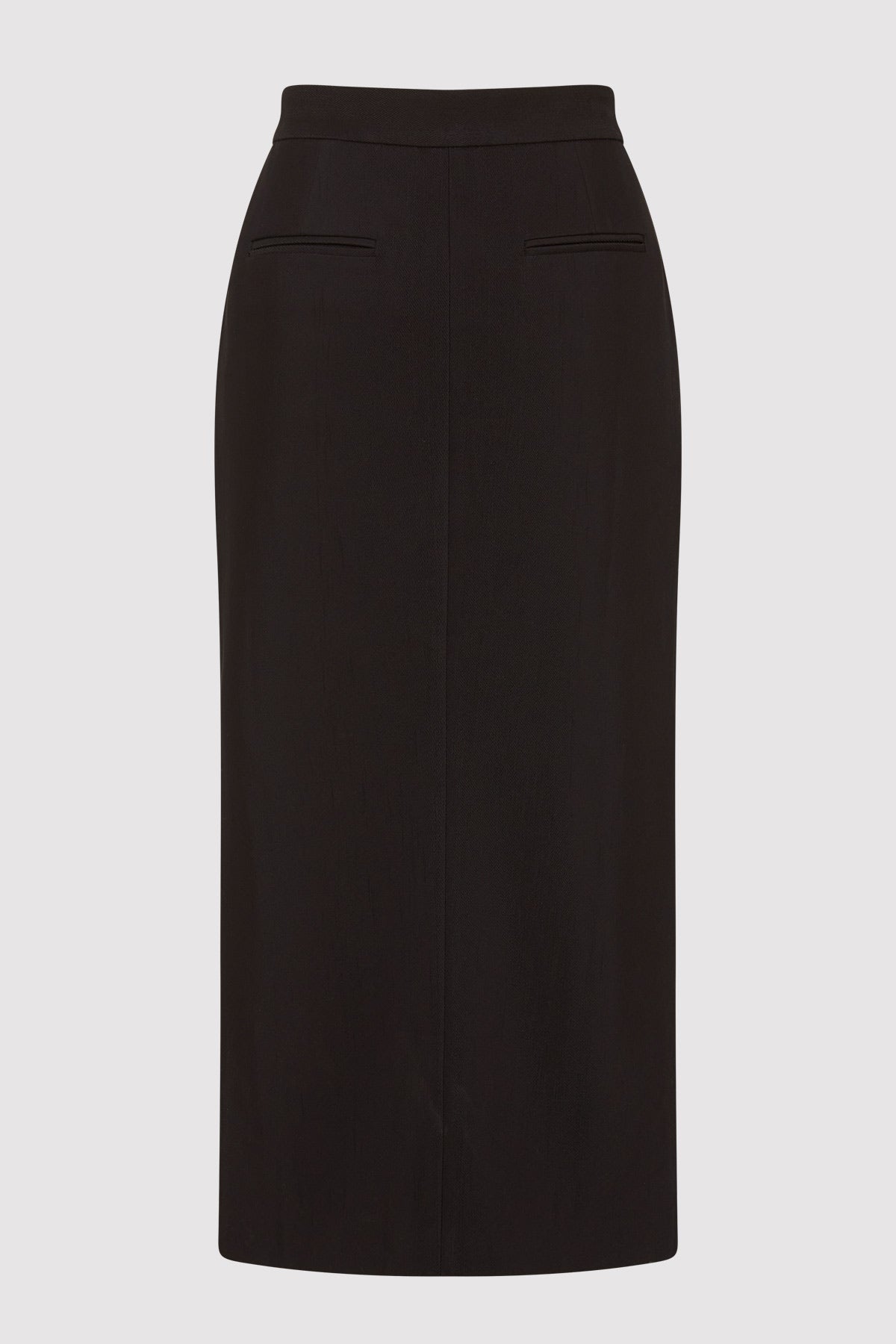 Low waisted Tailored Skirt - Black