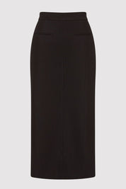 Low waisted Tailored Skirt - Black