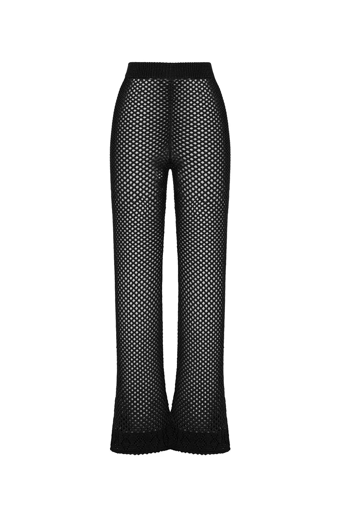 Net Pants Black