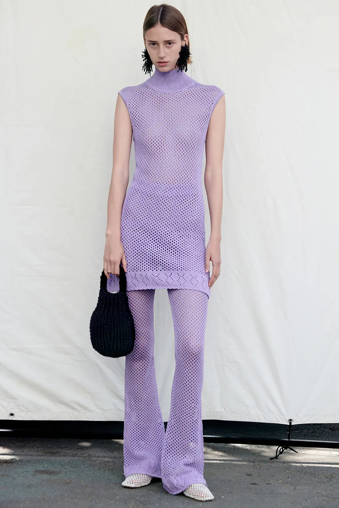 Net Pants Lavender