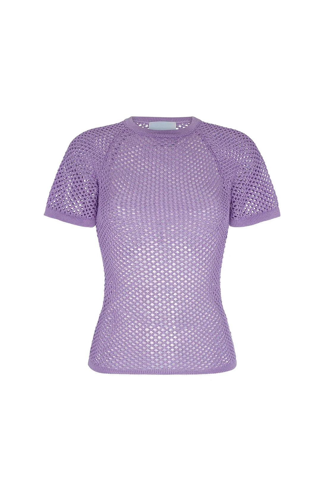 Net Raglan Tee Lavender